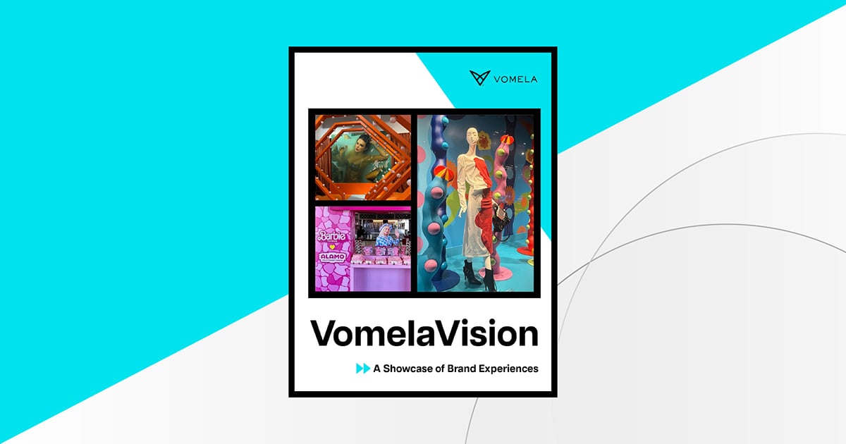 VomelaVision e-book header with a cover of the e-book